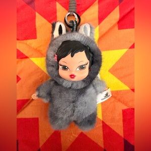 Custom (Handmade) Bratz Labubu with Keychain